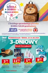 Gazetka promocyjna Auchan - Supermarket - Gazetka - ważna od 14.08 do 14.08.2024 - strona 2 - produkty: Piec, Kurczak, Mydło w płynie, Plecak, Woda mineralna, Mydło, Woda, Grill, Herbata, Luksja, Fa