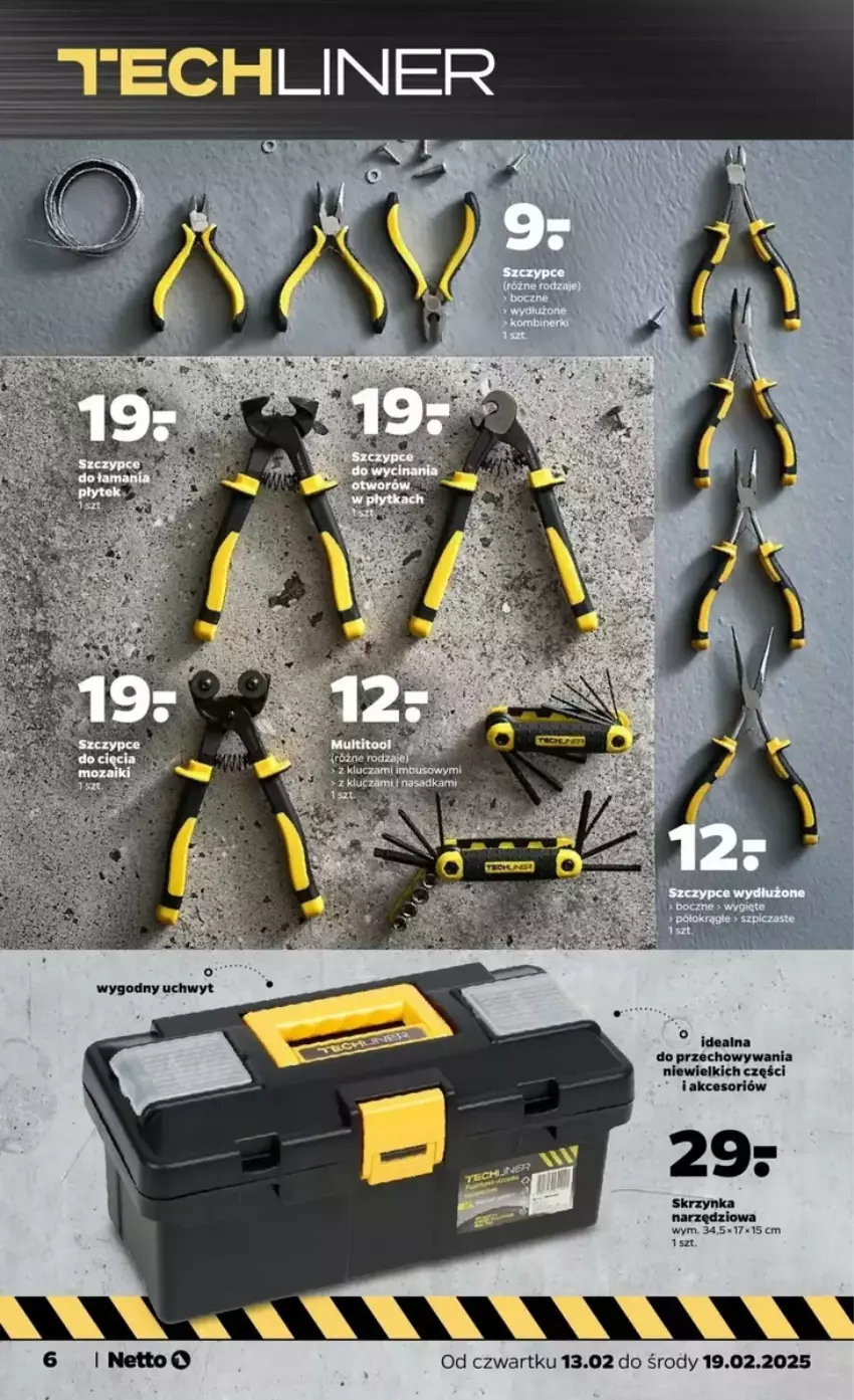 Gazetka promocyjna Netto - ważna 13.02 do 19.02.2025 - strona 7 - produkty: Skrzynka narzędziowa