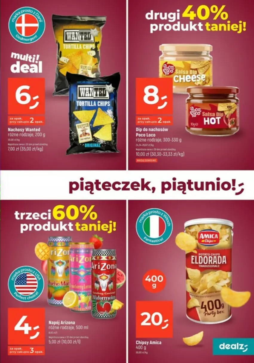 Gazetka promocyjna Dealz - ważna 05.10 do 11.10.2023 - strona 5 - produkty: Amica, Chipsy, Napój