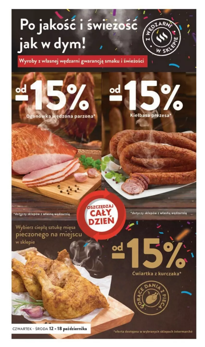 Gazetka promocyjna Intermarche - ważna 12.10 do 18.10.2023 - strona 8 - produkty: Kiełbasa