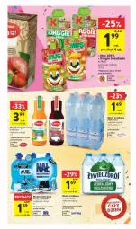 Gazetka promocyjna Intermarche - Gazetka - ważna od 18.10 do 18.10.2023 - strona 31 - produkty: Nałęczowianka, Mus, Primavera, LANA, Fortuna, Prima, Woda mineralna, Kubuś, Napój niegazowany, Woda, Napój