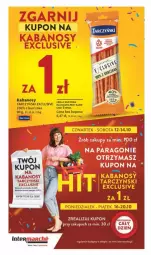 Gazetka promocyjna Intermarche - Gazetka - ważna od 18.10 do 18.10.2023 - strona 45 - produkty: Tarczyński, Kabanos