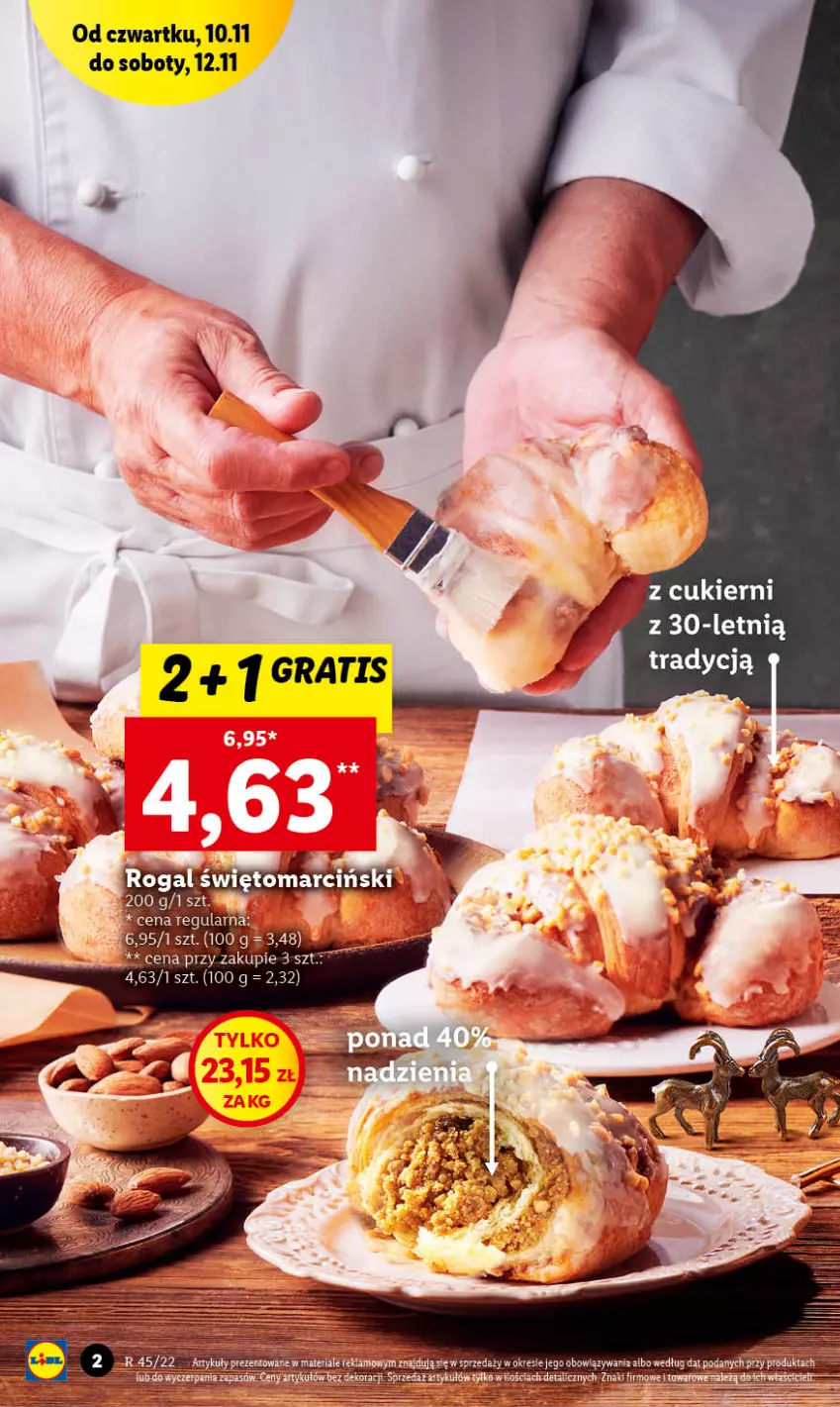 Gazetka promocyjna Lidl - GAZETKA - ważna 10.11 do 12.11.2022 - strona 2 - produkty: Cukier