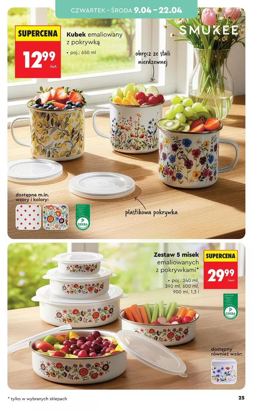 Gazetka promocyjna Biedronka - Okazje Tygodnia - ważna 07.04 do 18.04.2026 - strona 25 - produkty: Kubek