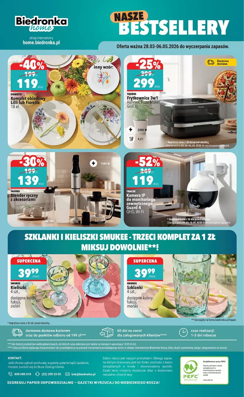 Gazetka promocyjna Biedronka - Okazje Tygodnia - ważna 07.04 do 18.04.2026 - strona 44 - produkty: Dior, Fa, Grill, Lanki, Papier