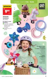 Gazetka promocyjna Biedronka - Okazje Tygodnia - Gazetka - ważna od 18.04 do 18.04.2026 - strona 11 - produkty: Dzwonek, Dinozaur, Rower, Dzieci