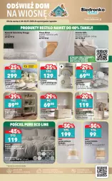 Gazetka promocyjna Biedronka - Okazje Tygodnia - Gazetka - ważna od 18.04 do 18.04.2026 - strona 43 - produkty: Noż, Pościel, Termometr, Narzuta, Firana, Lampa, Lampa ścienna, Lampa wisząca, Fa