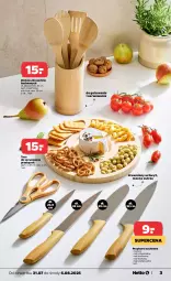 Gazetka promocyjna Netto - Od Czwartku Przemysłowa - Gazetka - ważna od 06.08 do 06.08.2025 - strona 3 - produkty: Przybory kuchenne, Ser, Noż, Nóż uniwersalny, Nożyce, Pojemnik, Taca, Nóż szefa kuchni, Fa