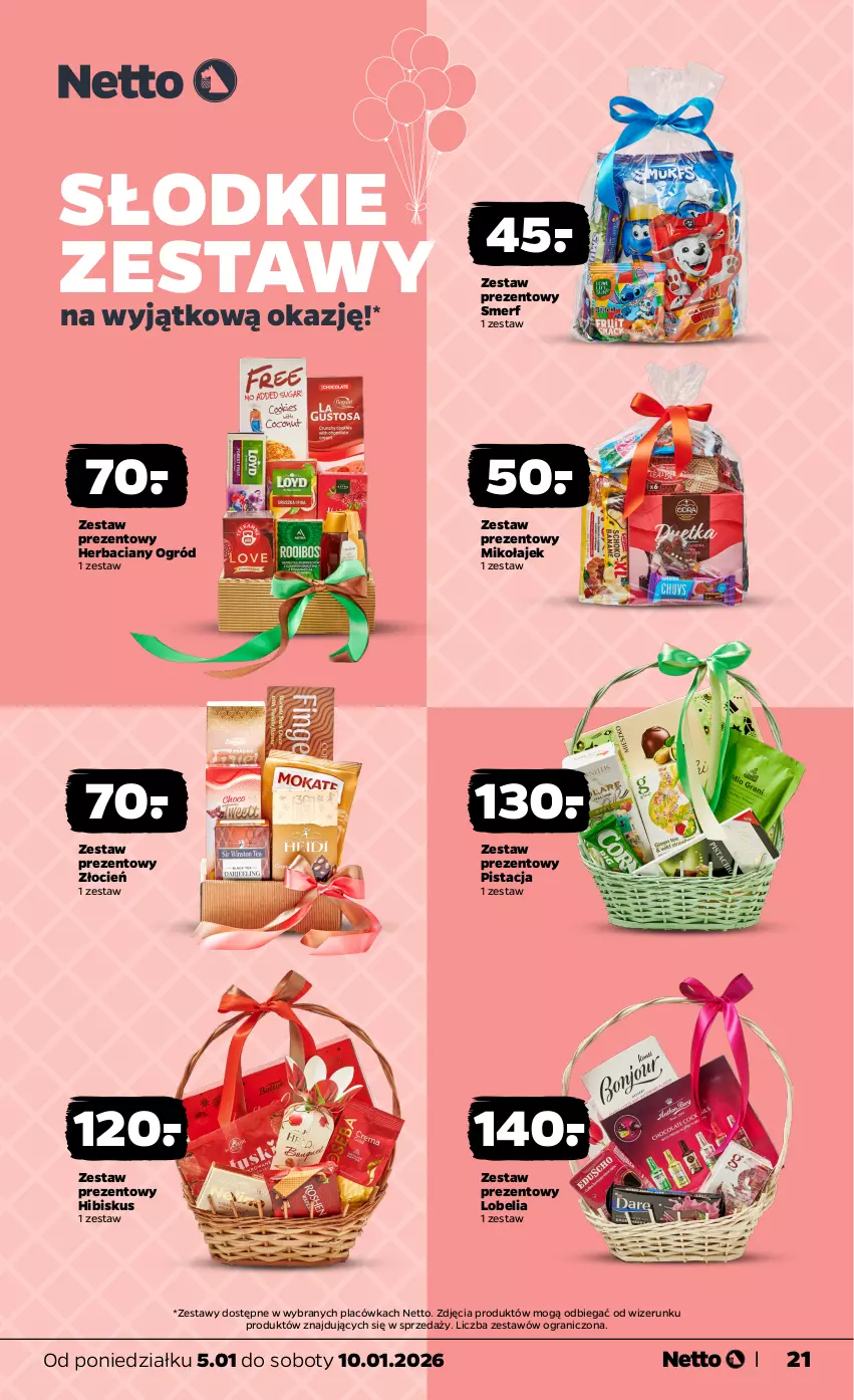 Gazetka promocyjna Netto - Od Poniedziałku - ważna 05.01 do 10.01.2026 - strona 21 - produkty: Cień, Gra, Hibiskus, Ogród, Zestaw prezentowy
