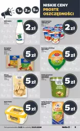 Gazetka promocyjna Netto - Od Poniedziałku - Gazetka - ważna od 10.01 do 10.01.2026 - strona 5 - produkty: Ser topiony, Sałatka, Pierogi, Top, Ser, BIC, Jogurt owocowy, Cukier, Rama, Zott, Bell, Jogurt, Diamant, Robico, Sałat, Serek, Hochland, Bella, Jogobella, Kefir