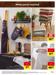 Gazetka promocyjna Carrefour - Gazetka - ważna od 26.01 do 26.01.2025 - strona 16 - produkty: Por, Rękawica kuchenna, Podkładka, Obrus, Podkład