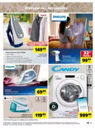 Gazetka promocyjna Carrefour - Gazetka - ważna od 26.01 do 26.01.2025 - strona 27 - produkty: Pralka, Top, Por, Philips, Tefal, Candy, Generator pary, Parownica, Fa