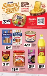 Gazetka promocyjna Odido - Gazetka Odido - Gazetka - ważna od 15.09 do 15.09.2026 - strona 2 - produkty: Prymat, Sok, Smakowita, Sokołów, Parówki, Pudliszki, Oleo, Olej, Berlinki, Danie gotowe