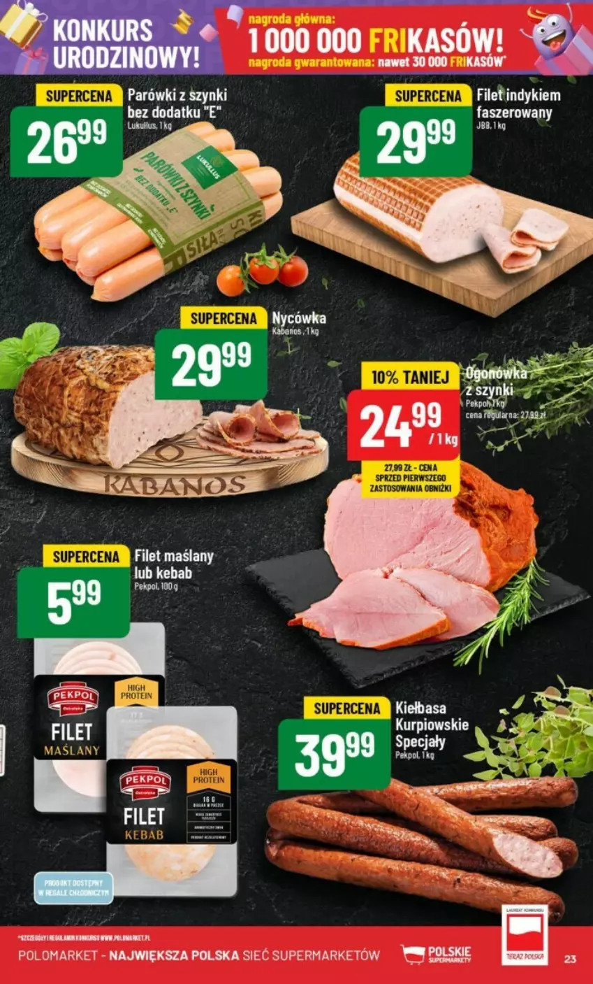 Gazetka promocyjna PoloMarket - ważna 09.10 do 15.10.2024 - strona 16 - produkty: Fa, Kebab, Parówki, Parówki z szynki