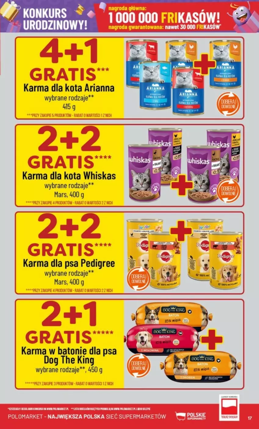 Gazetka promocyjna PoloMarket - ważna 09.10 do 15.10.2024 - strona 9 - produkty: Baton, Mars, Pedigree, Whiskas