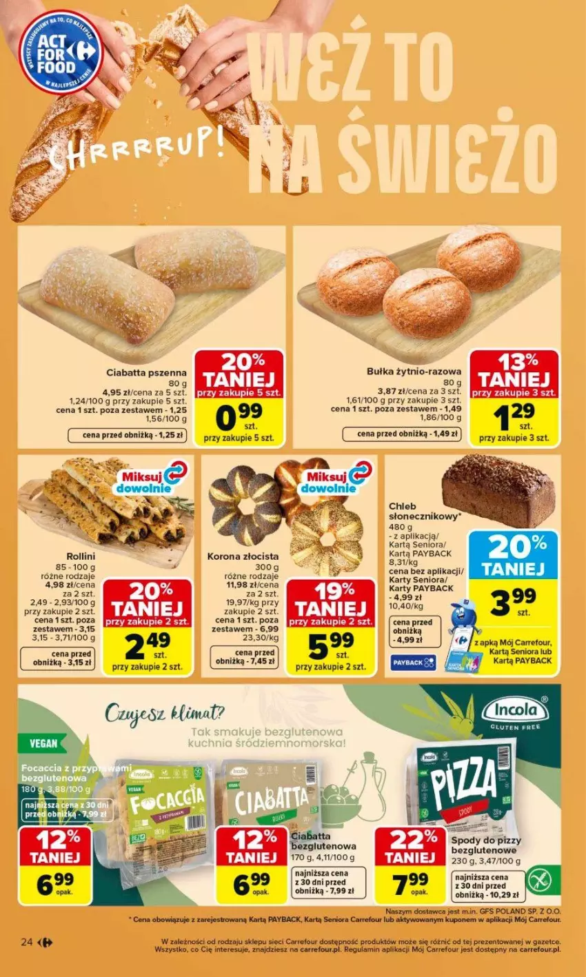 Gazetka promocyjna Carrefour - Gazetka Carrefour, Market od poniedziałku! - ważna 18.05 do 23.05.2026 - strona 26 - produkty: Chleb