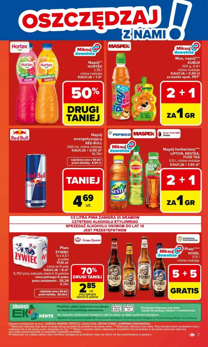 Gazetka promocyjna Carrefour - Gazetka Carrefour, Market od poniedziałku! - ważna 18.05 do 23.05.2026 - strona 9 - produkty: Piwo