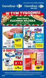 Gazetka promocyjna Carrefour - Gazetka Carrefour, Market od poniedziałku! - Gazetka - ważna od 23.05 do 23.05.2026 - strona 1 - produkty: Mozzarella, Ser, Zott, Bell, Kuchnia, Praliny, Lindor, Karkówka wieprzowa, Burrata, Bella, Jogobella, Lindt, Fa