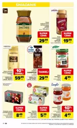 Gazetka promocyjna Carrefour - Gazetka Carrefour, Market od poniedziałku! - Gazetka - ważna od 23.05 do 23.05.2026 - strona 36 - produkty: Kawa rozpuszczalna, Kawa ziarnista, Sati, Kawa mielona, Kawa, Dilmah, Herbata czarna, Dżem, Teekanne, Mocca Fix Gold, Jacobs, Woseba, Herbata, Herbapol