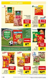 Gazetka promocyjna Carrefour - Gazetka Carrefour, Market od poniedziałku! - Gazetka - ważna od 23.05 do 23.05.2026 - strona 38 - produkty: Pistacje, Corn flakes, Lajkonik, Koc, Orzeszki, Beskidzki, Chrupki, Tera, Przysnacki, Danio, Lorenz, Aksam, Krakersy