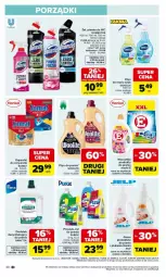 Gazetka promocyjna Carrefour - Gazetka Carrefour, Market od poniedziałku! - Gazetka - ważna od 23.05 do 23.05.2026 - strona 42 - produkty: Płyn do prania, Domestos, Pur, Lovi, Somat, Płyn do mycia, Zmywarki, Sidolux