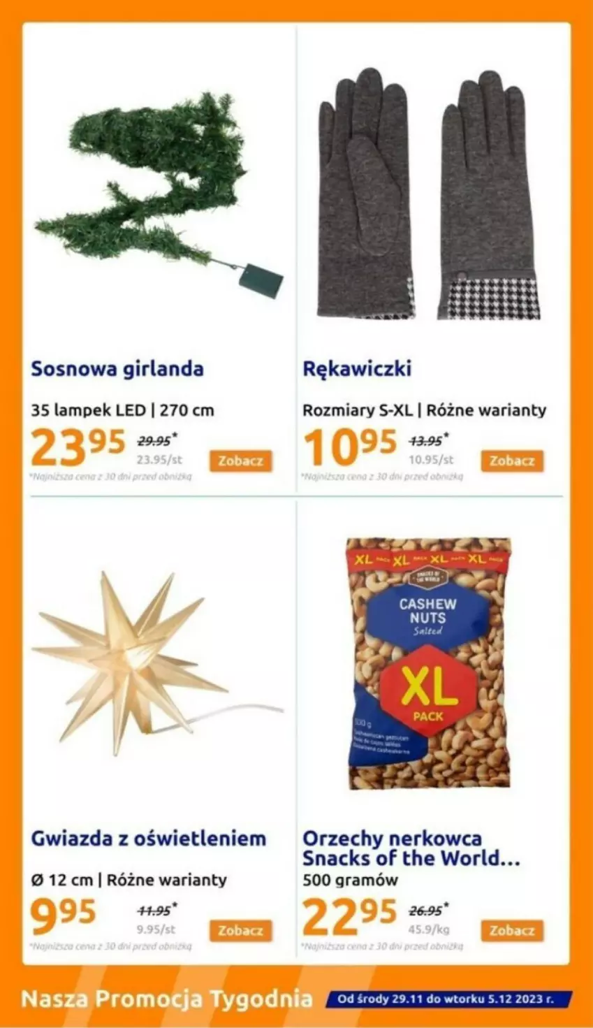 Gazetka promocyjna Action - ważna 29.11 do 05.12.2023 - strona 17 - produkty: Girlanda, Gra, Gwiazda, HP, Sos