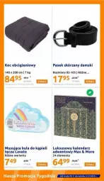 Gazetka promocyjna Action - Gazetka - ważna od 05.12 do 05.12.2023 - strona 19 - produkty: Mus, Koc, Pasek, Kula do kąpieli, Kalendarz