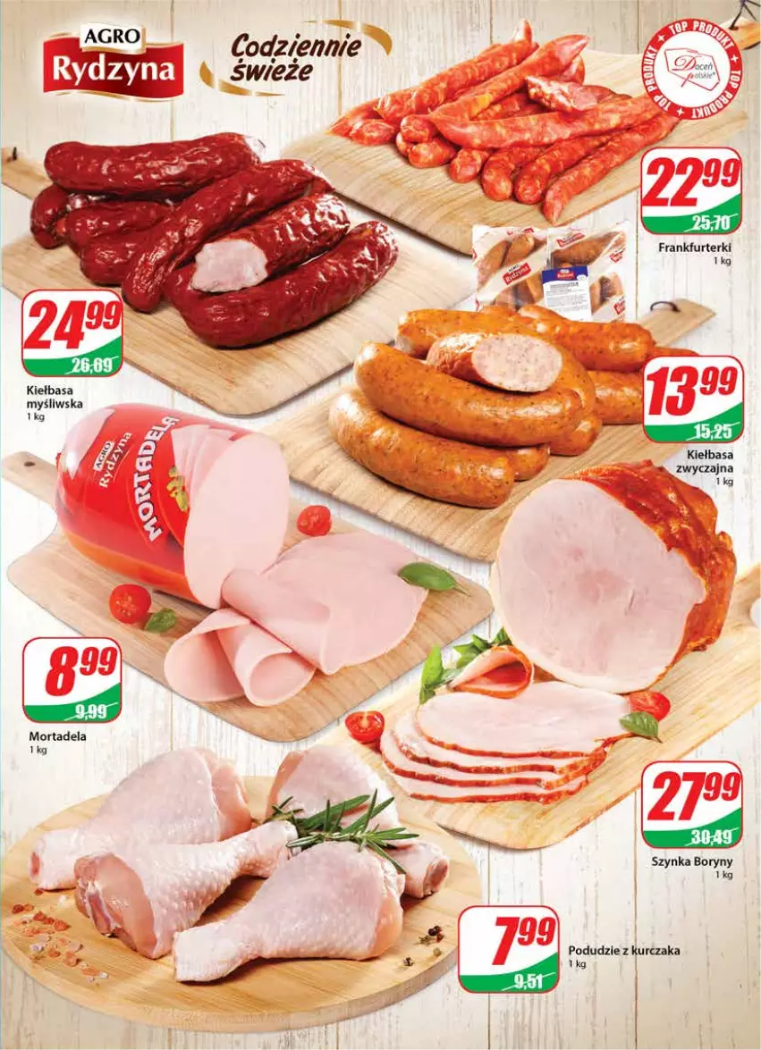 Gazetka promocyjna Dino - Gazetka - ważna 23.02 do 01.03.2022 - strona 11 - produkty: Kiełbasa, Szynka