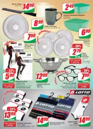Gazetka promocyjna Dino - Gazetka - Gazetka - ważna od 01.03 do 01.03.2022 - strona 21 - produkty: Top, Ser, Nóż do chleba, Salaterka, Rajstopy, Sałat, Talerz, Kubek, Cedzak, Chleb, Okulary do czytania, Bokserki