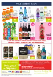 Gazetka promocyjna Carrefour - Gazetka Express - Gazetka - ważna od 11.10 do 11.10.2021 - strona 6 - produkty: Piwa, Piwo, Sok, Gra, Inka, Stek, Kosz, Warka, Tymbark, Syrop, Oshee, Sok pomidorowy, Woda mineralna, Woda, Napój
