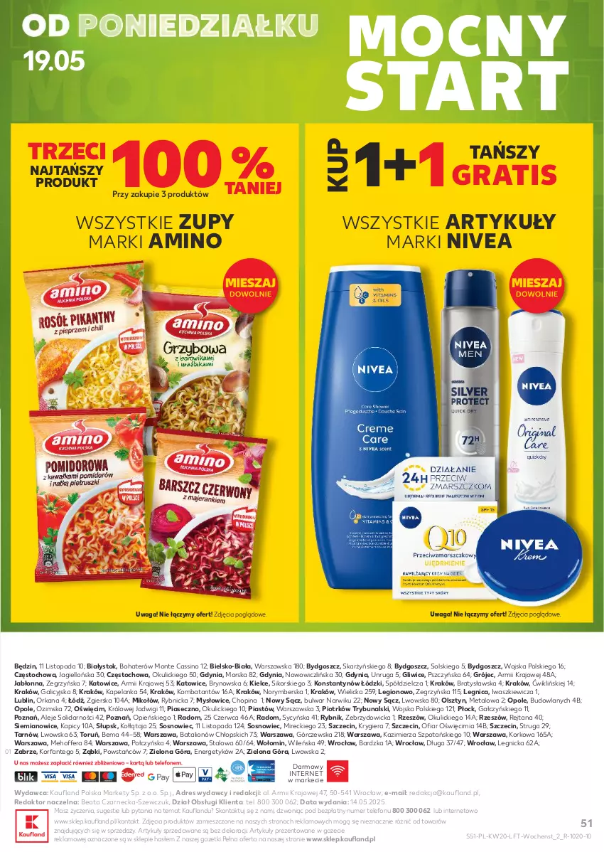 Gazetka promocyjna Kaufland - Gazetka tygodnia - ważna 15.05 do 21.05.2025 - strona 51 - produkty: Dres, Fa, Gra, Lion, Monte, Nivea, Orka, Piast, Sos, Telefon, Top, Waga