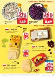 Gazetka promocyjna Kaufland - Gazetka tygodnia - Gazetka - ważna od 21.05 do 21.05.2025 - strona 25 - produkty: Piec, Warzywa, Sos, Ser, Salami, Surówka, Twaróg, Cars, Radamer, Twaróg półtłusty, Ser salami