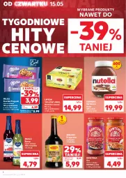 Gazetka promocyjna Kaufland - Gazetka tygodnia - Gazetka - ważna od 21.05 do 21.05.2025 - strona 6 - produkty: Ciastka, Dawtona, Nutella, Sos, Winiary, Herbata czarna, Paola, Lipton, Przyprawa w płynie, Syrop, Ferrero, Herbata, Milka