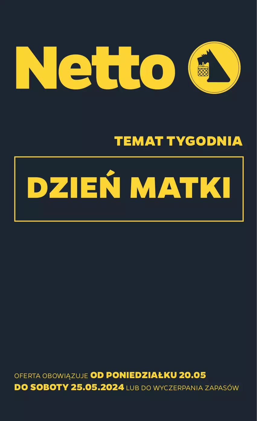 Gazetka promocyjna Netto - Od Poniedziałku Przemysłowa - ważna 20.05 do 25.05.2024 - strona 1