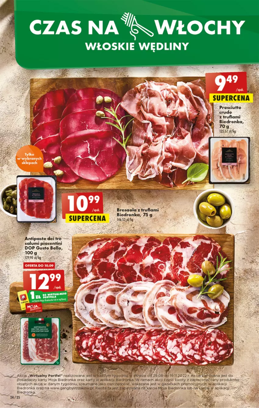 Gazetka promocyjna Biedronka - W tym tygodniu - ważna 08.09 do 07.09.2022 - strona 24 - produkty: Bell, Por, Prosciutto, Rama