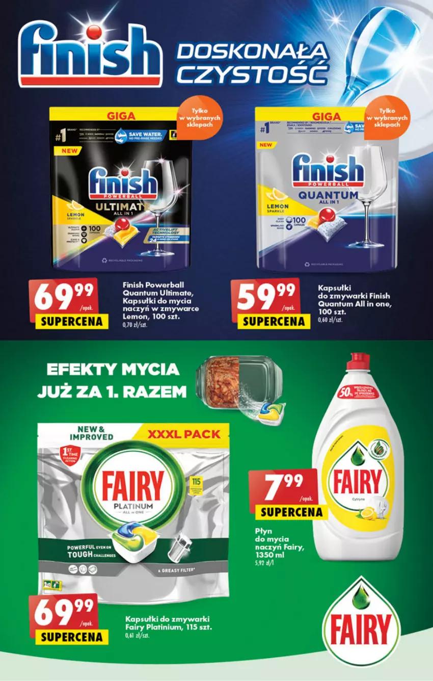 Gazetka promocyjna Biedronka - W tym tygodniu - ważna 08.09 do 07.09.2022 - strona 54 - produkty: Fa, Fairy, Finish, Zmywarki