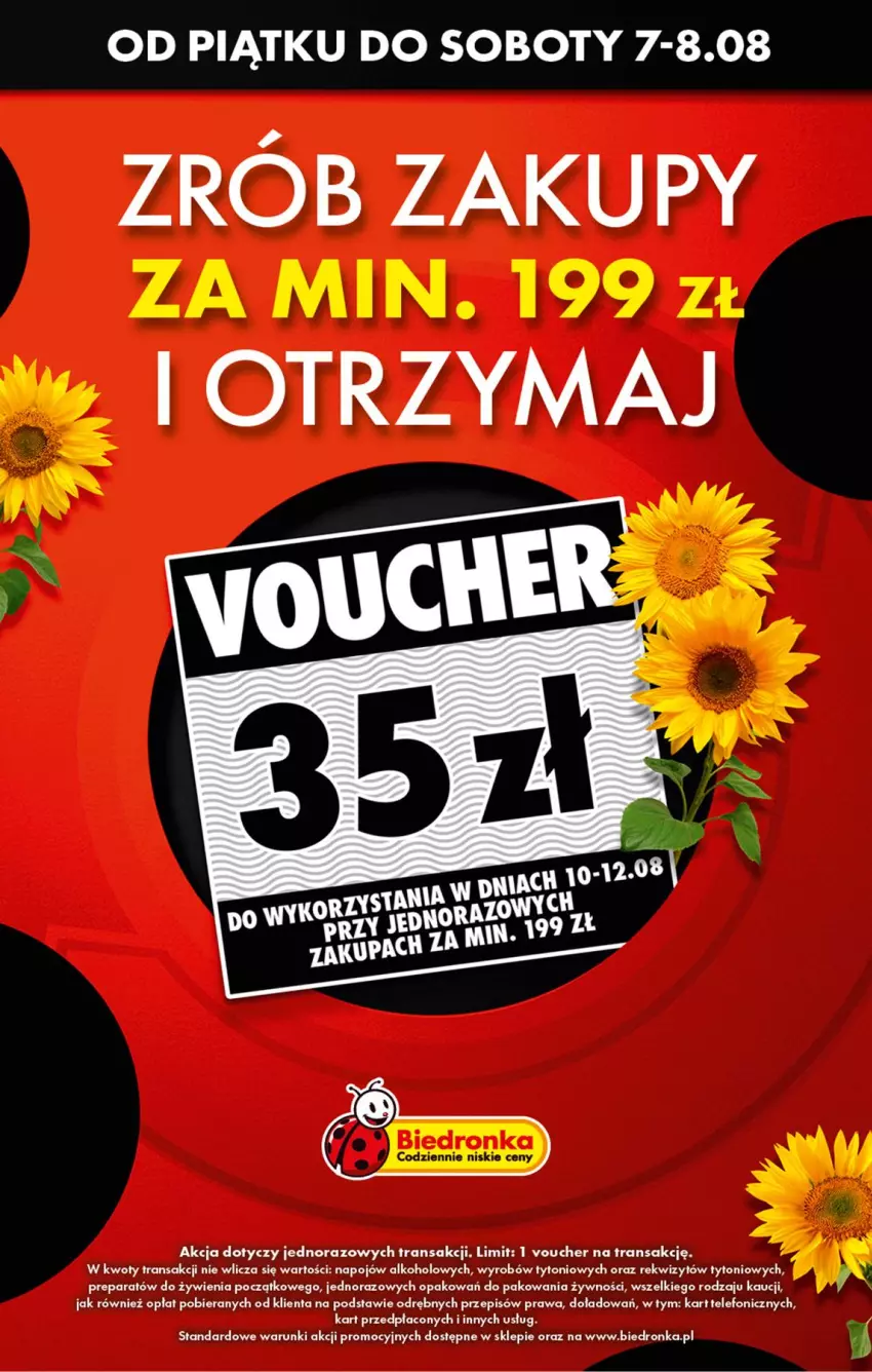 Gazetka promocyjna Biedronka - Tani Weekend - ważna 07.08 do 08.08.2026 - strona 3 - produkty: Tran