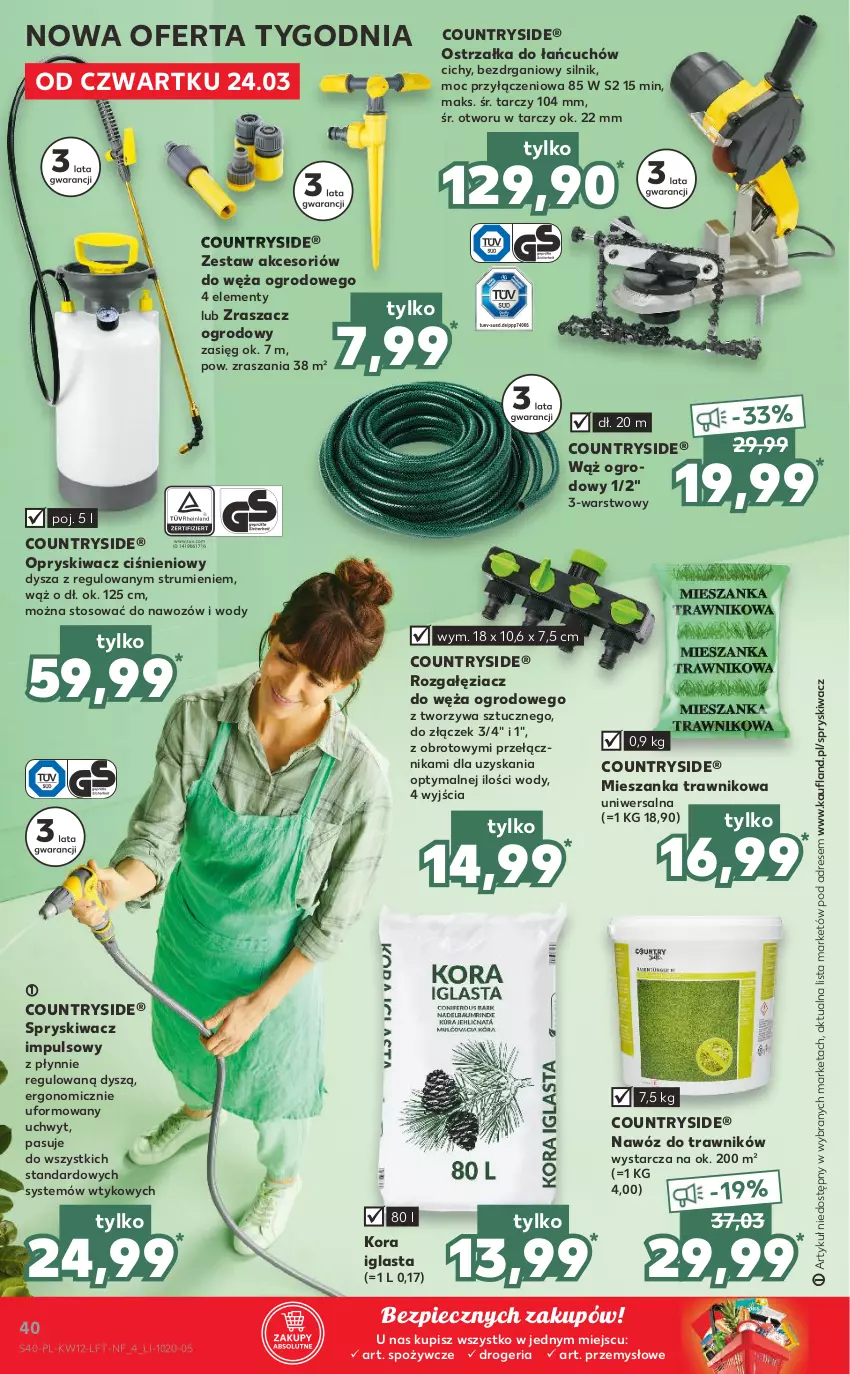 Gazetka promocyjna Kaufland - OFERTA TYGODNIA - ważna 24.03 do 30.03.2022 - strona 40 - produkty: Dres, Nawóz, Piec, Rum