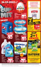 Gazetka promocyjna Kaufland - OFERTA TYGODNIA - Gazetka - ważna od 30.03 do 30.03.2022 - strona 3 - produkty: Piwa, Piwo, Mus, Gra, Papier, Big Milk, Papier toaletowy, Lody, Pepsi, Silan, Płyn do płukania, Napój gazowany, Algida, Napój, Kinder, LG