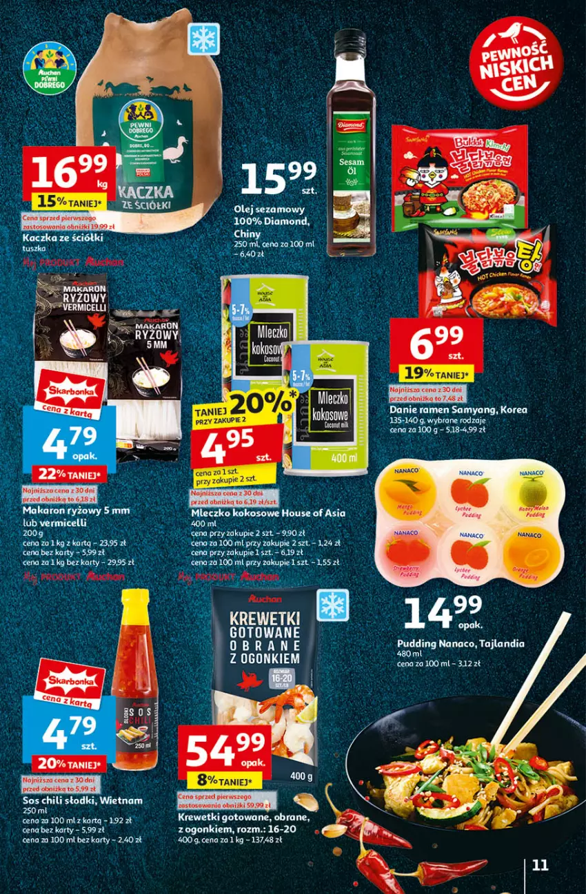 Gazetka promocyjna Auchan - Pewność Niskich Cen Hipermarket - ważna 26.09 do 02.10.2024 - strona 13 - produkty: LG, Mleczko, Por