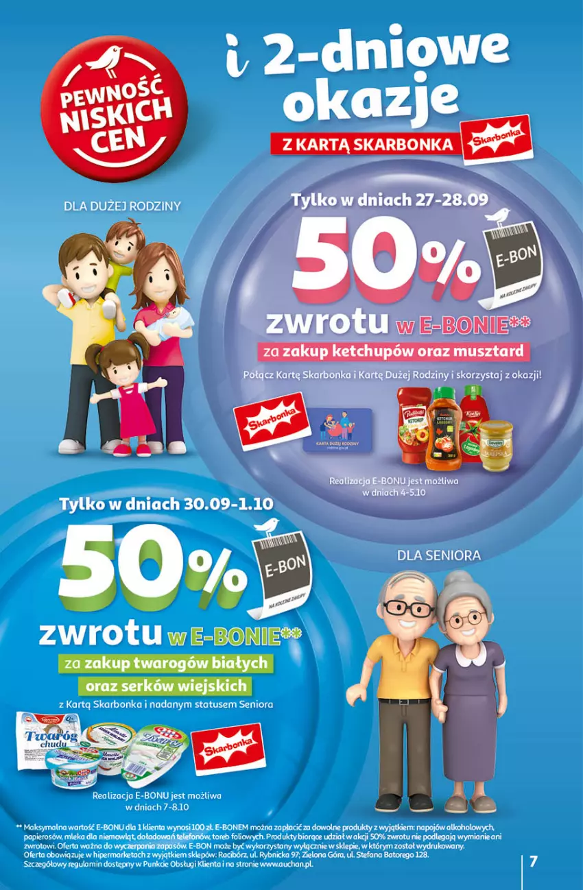 Gazetka promocyjna Auchan - Pewność Niskich Cen Hipermarket - ważna 26.09 do 02.10.2024 - strona 7 - produkty: Fa, Parka