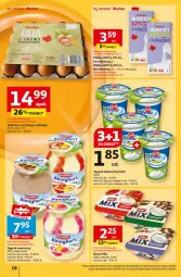 Gazetka promocyjna Auchan - Pewność Niskich Cen Hipermarket - Gazetka - ważna od 02.10 do 02.10.2024 - strona 20 - produkty: Jogurt naturalny, Ser, Jogurt owocowy, Zott, Jaja, Jogurt, Deser, Mleko