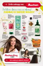 Gazetka promocyjna Auchan - Pewność Niskich Cen Hipermarket - Gazetka - ważna od 02.10 do 02.10.2024 - strona 32 - produkty: Fructis, Elseve, Pantene, Papaja, Skrzyp polny, Maska do włosów, Syoss, Garnier, Odżywka, Maska, Oleo