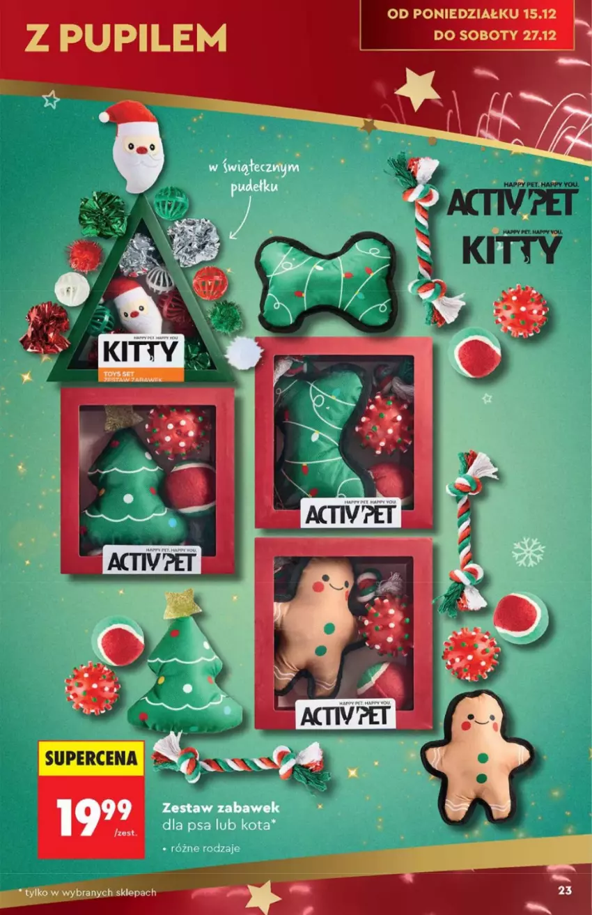 Gazetka promocyjna Biedronka - Hity na Święta - ważna 15.12 do 31.12.2025 - strona 23