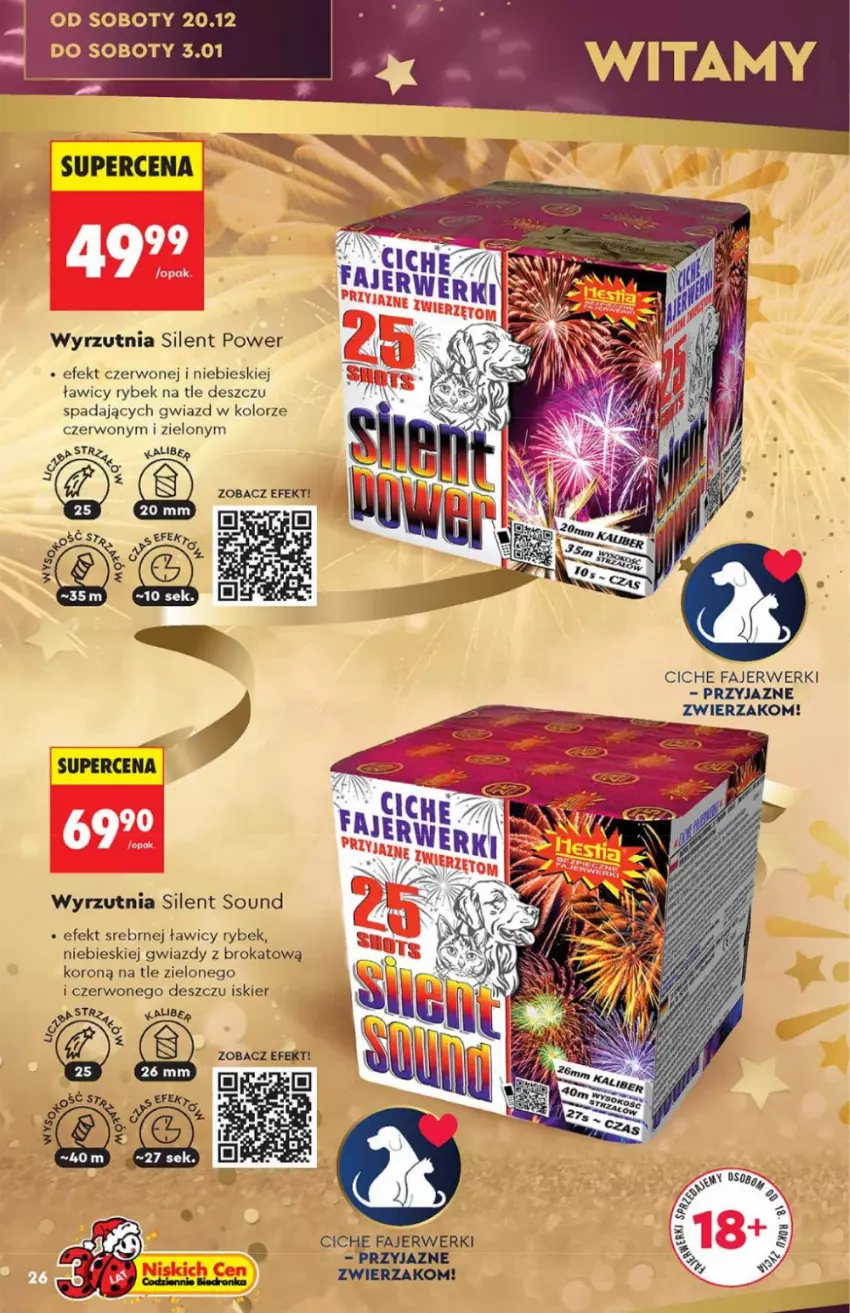 Gazetka promocyjna Biedronka - Hity na Święta - ważna 15.12 do 31.12.2025 - strona 26 - produkty: Fa, Wyrzutnia
