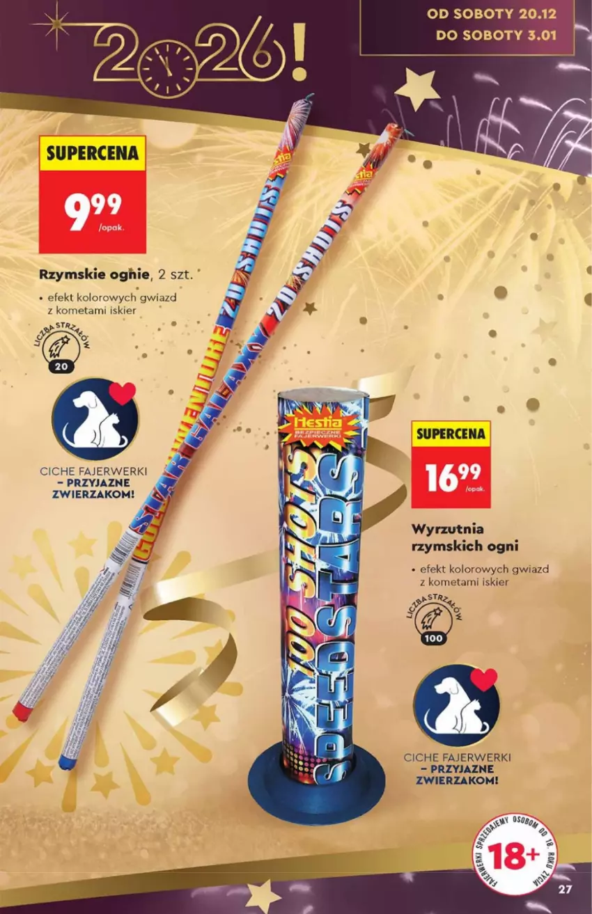 Gazetka promocyjna Biedronka - Hity na Święta - ważna 15.12 do 31.12.2025 - strona 27 - produkty: Fa, Wyrzutnia