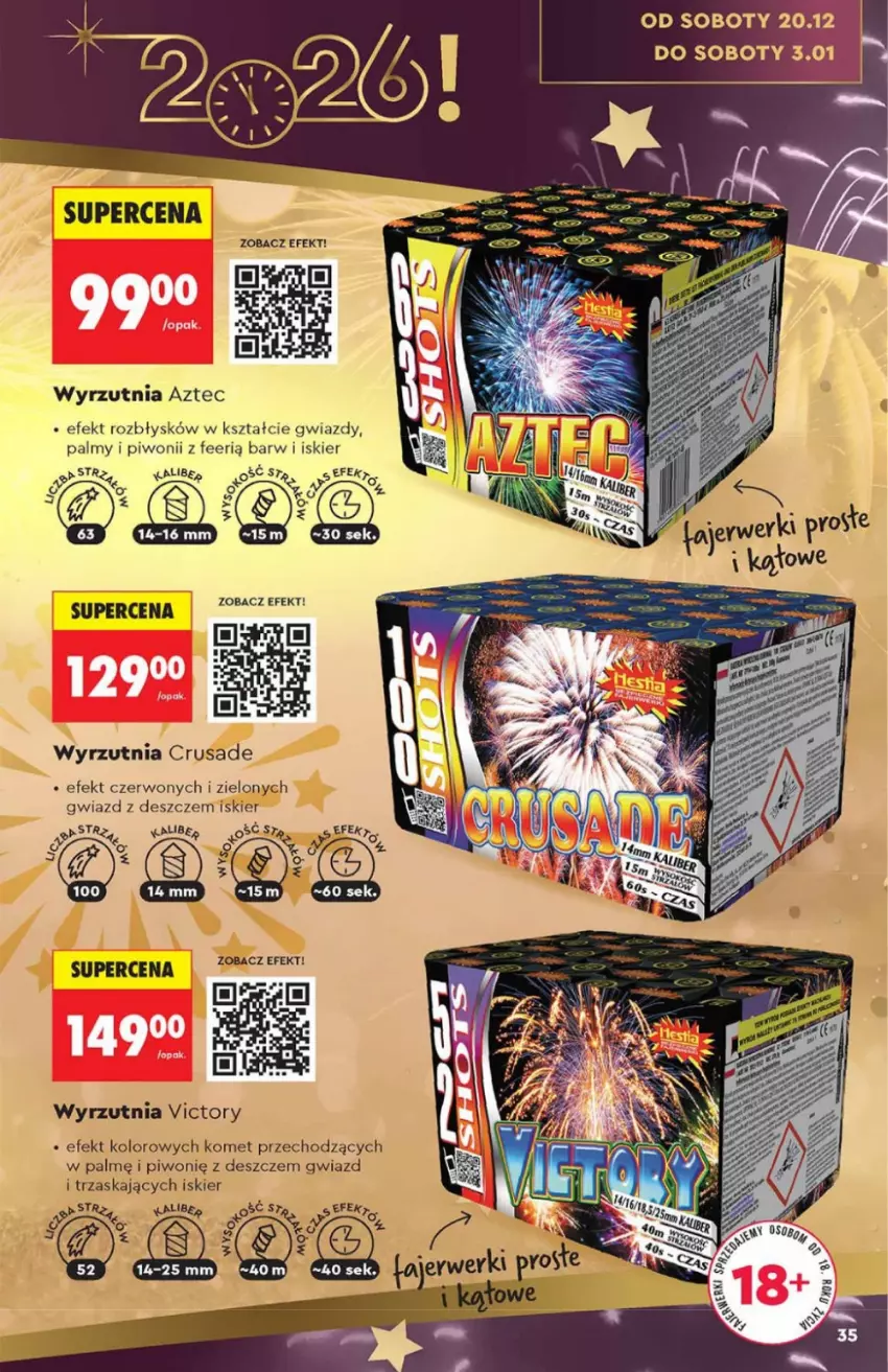 Gazetka promocyjna Biedronka - Hity na Święta - ważna 15.12 do 31.12.2025 - strona 35 - produkty: Piwo, Wyrzutnia