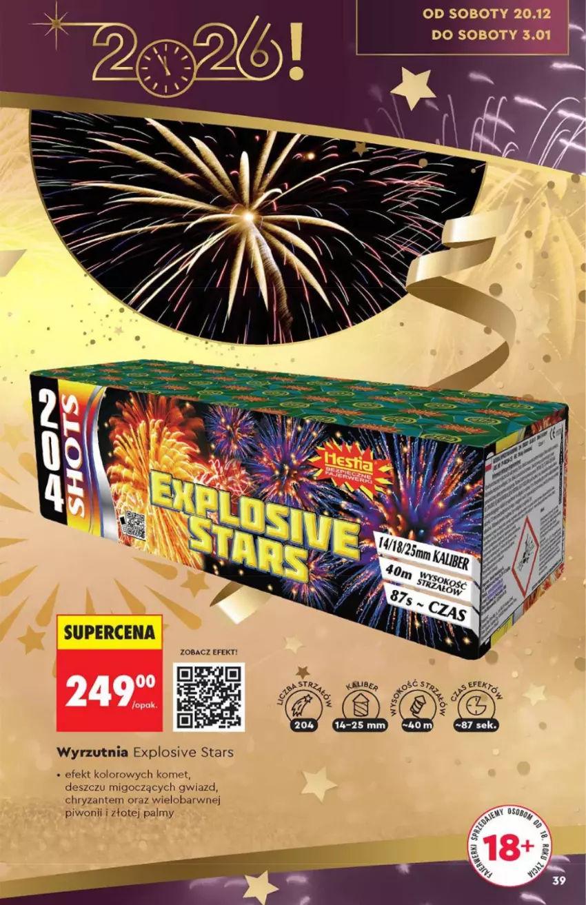 Gazetka promocyjna Biedronka - Hity na Święta - ważna 15.12 do 31.12.2025 - strona 39 - produkty: Piwo, Wyrzutnia