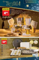 Gazetka promocyjna Biedronka - Hity na Święta - Gazetka - ważna od 31.12 do 31.12.2025 - strona 41 - produkty: Piec, Top, Ser, Tortownica, Papier, Forma do pieczenia, Talerzyk, Talerz, Babeczki
