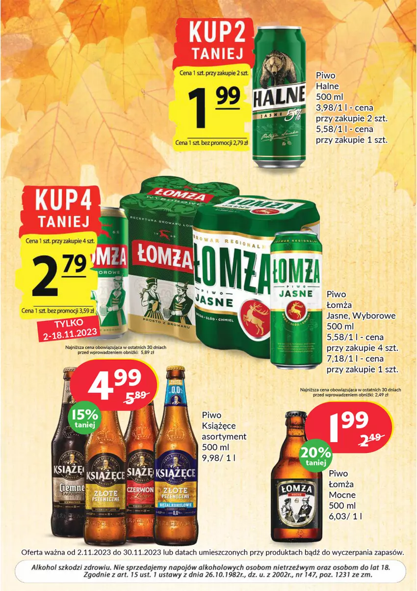 Gazetka promocyjna Prim Market - ważna 02.11 do 30.11.2023 - strona 7 - produkty: Książęce, Piwo